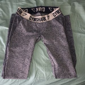 Navy blue flex leggings. Size M